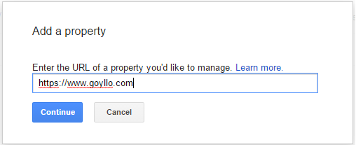 Adding website on Google webmaster tools.png